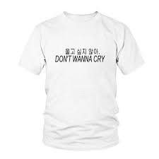 Dont Wanna Cry Seventeen Kpop T Shirt