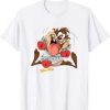 Tazmanian Devil Heart T Shirt