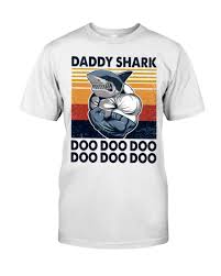 Daddy Shark Chrstmas T Shirt 01