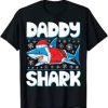 Daddy Shark Chrstmas T Shirt