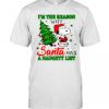 Im The Reason Santa Snoopy T Shirt