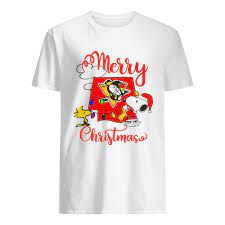 Merry Christmas Snoopy T Shirt