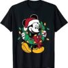 Mickey Santa Christmas T Shirt 01