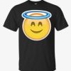 Emoticon Emoji Heaven Angel Ring T Shirt