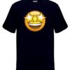 Emoticon Emoji Star Eyes T Shirt