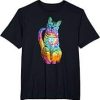 Colourfull Cat T Shirt