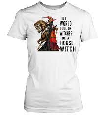 Horse Witch T Shirt