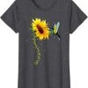 Hummingbiird Sun Flower T Shirt