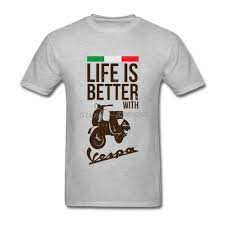 Life Is Better With Vespa T Shirt