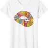 Make Love Not War Lips T Shirt