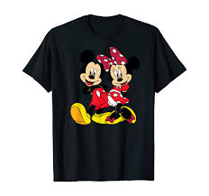 Mickey And Minnie Mouse T Shirt