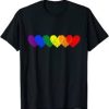 Rainbow Heart T Shirt