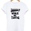 1000000% sick of people tshirt