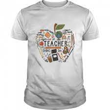 Apple Teacher Tshirt