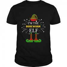 Bookworm Elf Tshirt