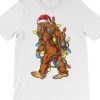 Christmas Bigfoot Tshirt