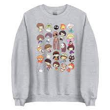 Cute Ghibil Character Sweatshirt