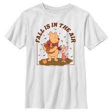 Fall Is In The Air Winnie The Pooh Tshirt