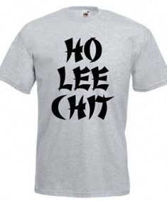 Holyshit Parody Words Tshirt