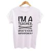 Im A Teacher Tshirt