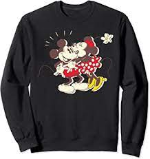 Kissing Minnie Mickey Sweatshirt
