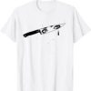 Knife With Sad Girl Eye Shadow TShirt