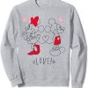 Love Mickey Minnie Sweatshirt