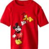 Mickey And Pluto Tshirt