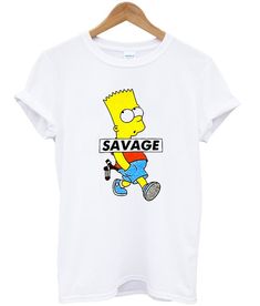 Savage Bart Simpson Tshirt