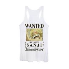 Wanted Sanji Anime Tanktop