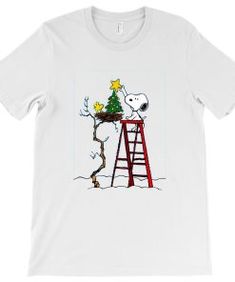 Xmast Tree Snoopy Tshirt