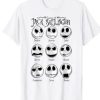 Jack Skellington Emoticons TShirt