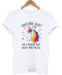 Unicorn Aunt Tshirt