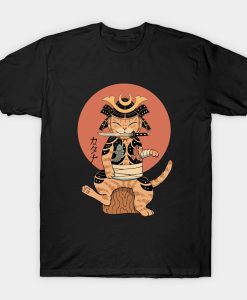 katana samurai tshirt