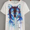 Blue Wolf TShirt