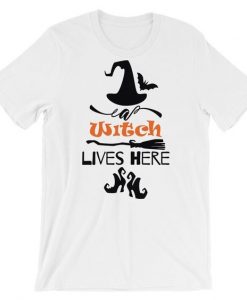 Witch Lives Here Tshirt