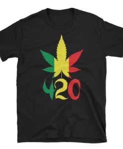 420-Rasta-Leaf-Tshirt
