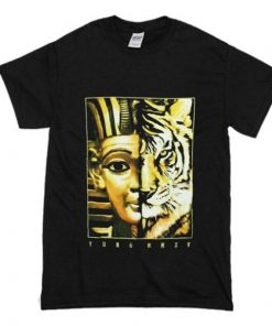 Egyptian-Pharaoh-Tiger-Black-T-Shirt