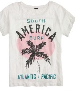 South America Surf Tshirt