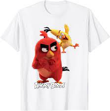 Chuck And Angry Birds Tshirt
