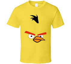 Chuck Bird Face Tshirt