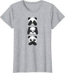 Dont See ,Hear, Speak Panda Tshirt