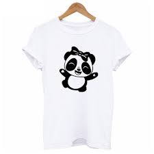 Girl Panda Tshirt
