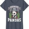 Just A Girl Who Loves Panda Tshirt