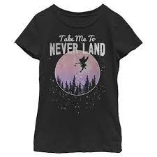 Take Me To Neverland Peterpan Tshirt