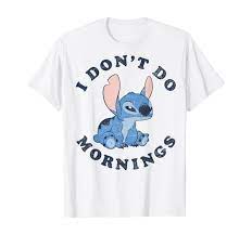 I Dont Do Morning Tshirt
