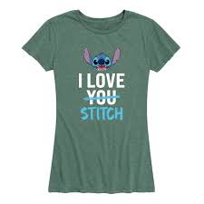I Love You Stitch Tshirt