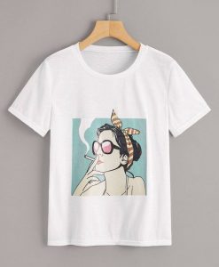 Women-Figure-Print-T-Shirt